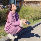 【档口现货】2023秋卫衣连帽套装裙C163-P145-控218买家秀，女装套装/套裙，浙宝256