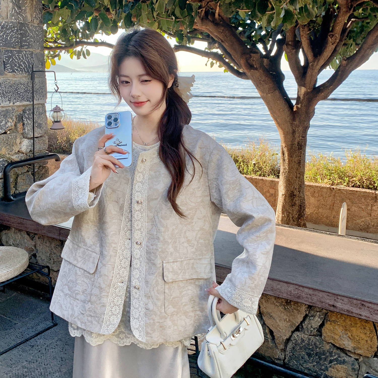 新款12号出货小香风上衣外套C203外套-P175-控288，女装短外套，浙宝256