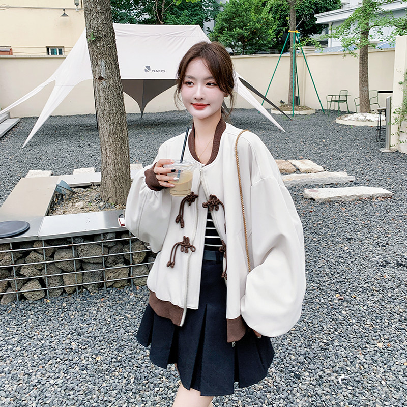 【档口现货】2023秋新结外套棒球服Q599布料-P135-控188,女装短外套,浙宝256