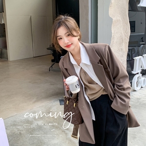 搬至256 2023春 衬衫假两件西装外套 256-C156-P130-控188图片