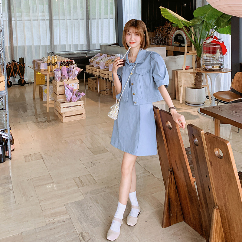 已现货2023夏新时尚棉套装X356-P95-控148,女装套装/套裙,浙宝256