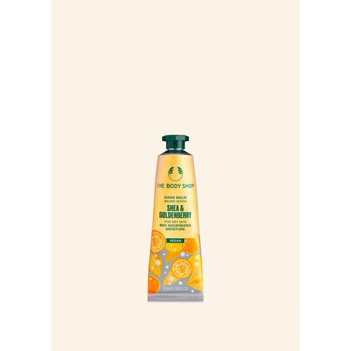 Body Shop/Shea & Goldenberry Hand Balm金灯笼乳木果护手霜30ml