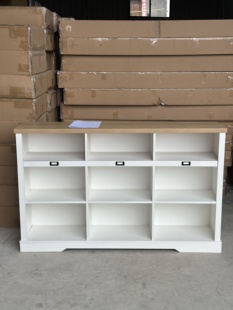 超特价!出口徳国heute-wohnen外贸原单复古九格储藏柜收纳柜