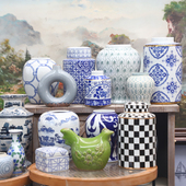 孤品大集合 特价 复古工艺品西洋古董摆件外贸出口陶瓷花瓶摆设品