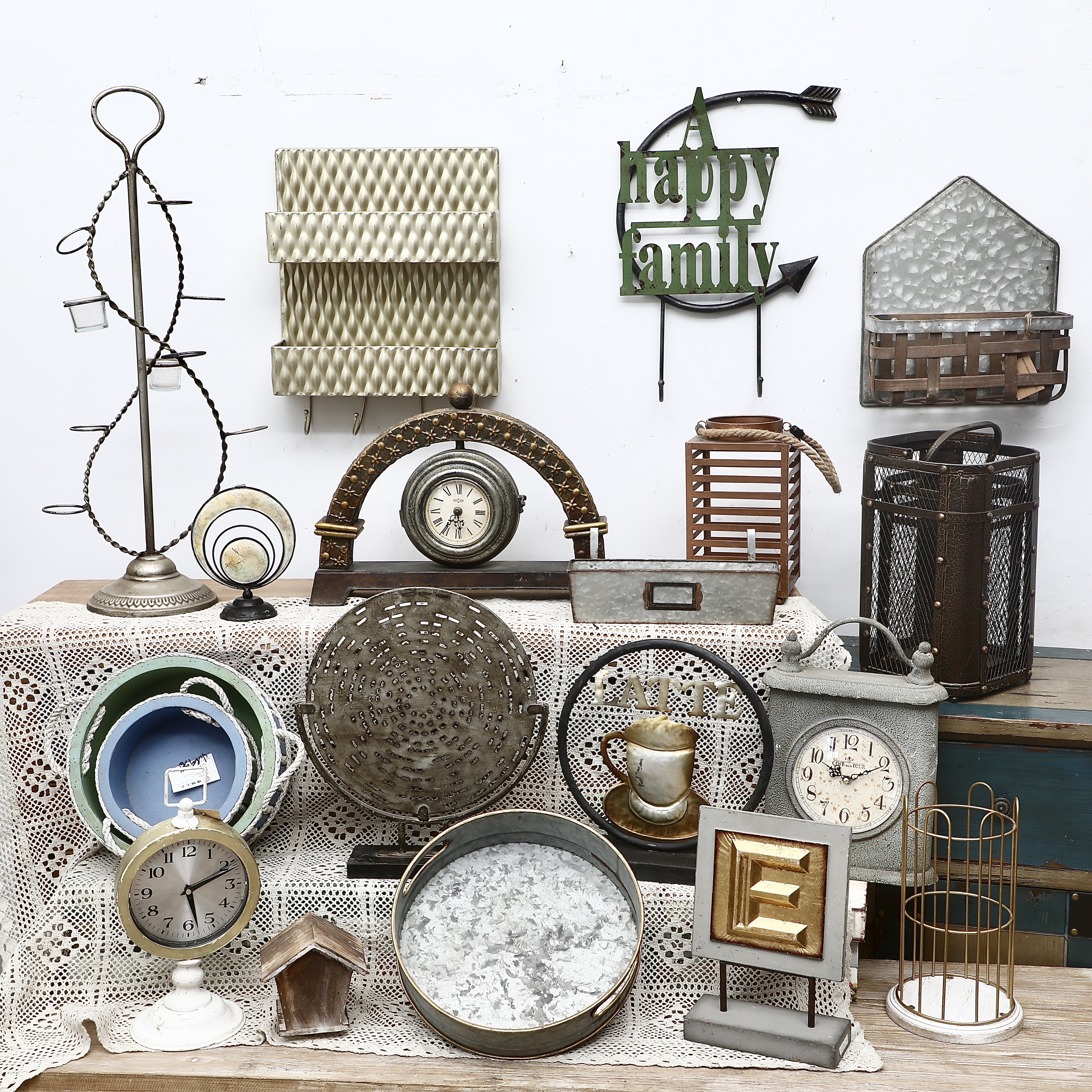 孤品大集合--外贸复古家居民宿庭院装饰品铁艺木质做旧杂货挂摆件,家居饰品,其他工艺饰品,淘宝优惠券,粉丝福利购,淘宝优惠卷