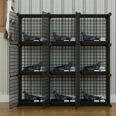 鸽子笼养殖笼鸽舍鸽棚大白鸽肉鸽