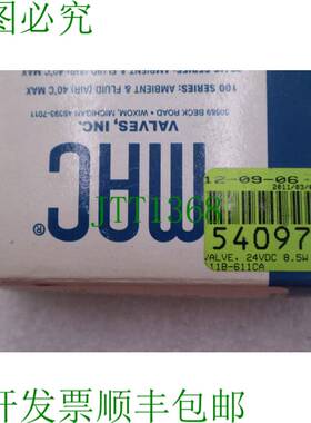 原装供应MAC VALVES INC 111B-611CAAA / 111B611CAAA（）带电缆
