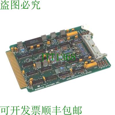 原装供应二手 BAMBECK SYST 20215-30 模拟数字 I/O Tabla 202153