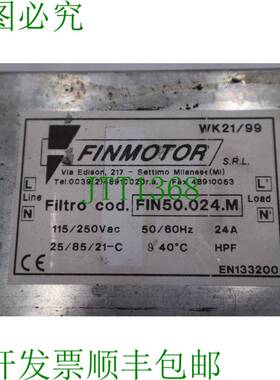 原装供应FINMOTOR FIN50.024.M 过滤器K-2389
