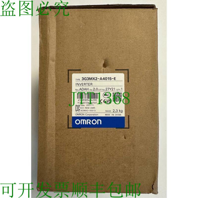 原装供应变频器/1.5kW/3G3MX2-A4015-E/