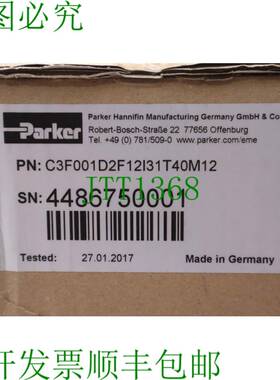 原装供应描述 C3F001D2F12-I31-T40-M12 / C3F001D2F12I31T40M12