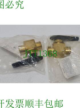 2 件 SWALOK B-45F8 面条球阀 2500PSIG B45F8 6.3 ，1/2 英寸 FN