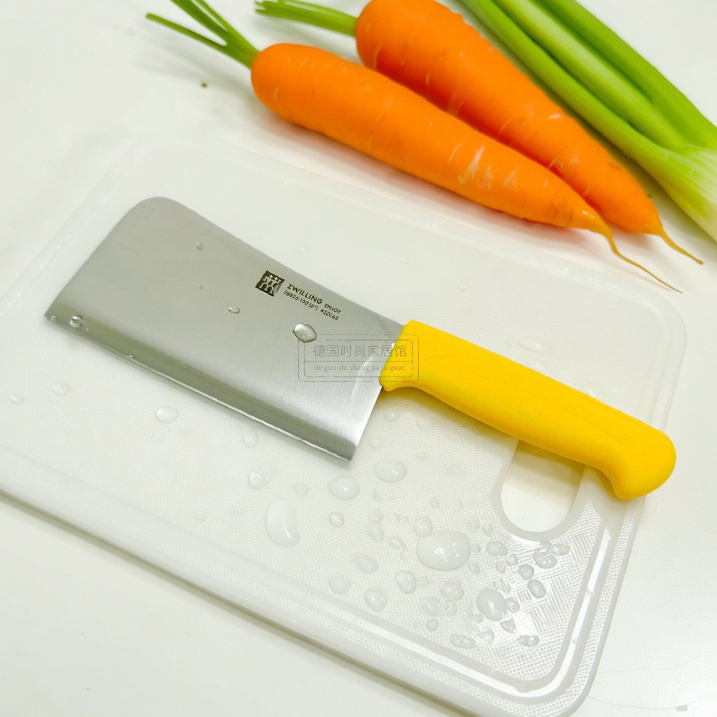 德国双立人Enjoy系列不锈钢中式斩骨刀砍骨刀剁鸡骨排骨厨房家用