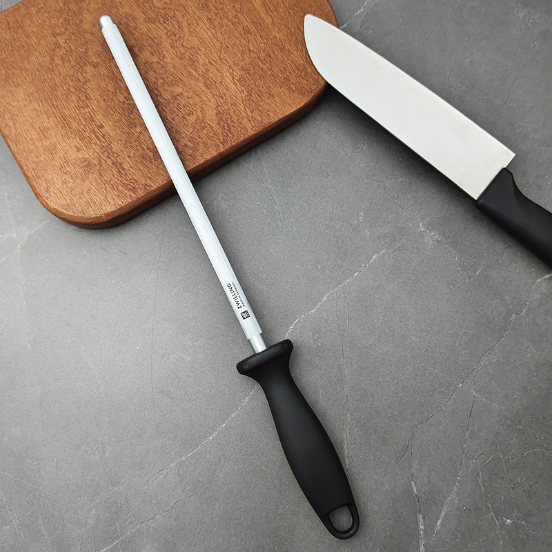 德国进口双立人不锈钢磨刀棒快速磨刃多刀可用家用磨刀器磨刀棍