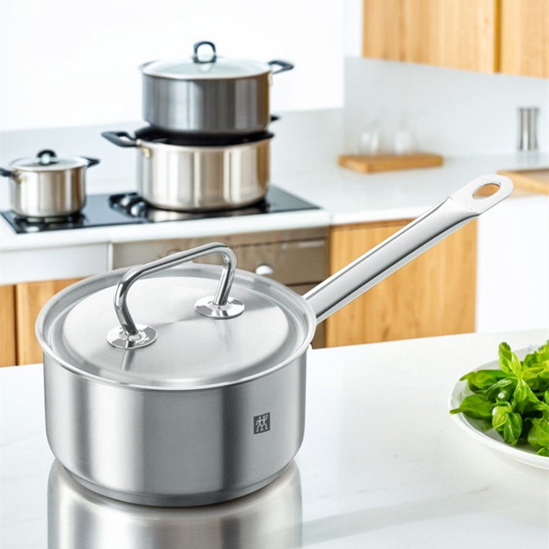 德國進口雙立人不銹鋼奶鍋泡面鍋