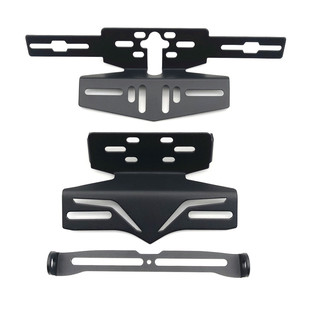 改装 适用电动车深远009 多功能车牌架转灯支架 A8L小牛UQI