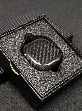 适用三星GalaxyBudsPro碳纤维耳机壳budslive硬壳超薄防摔保护套