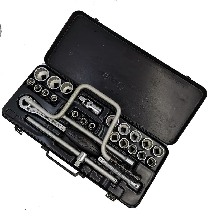 清货 德国易罗拉ELORA 26件套装公制1/2套筒工具 10-32mm 771-LMU