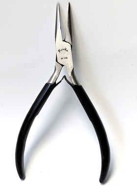 老款清货 PROKITS台湾宝工带齿无牙精密不锈钢尖嘴钳手工钳 125mm