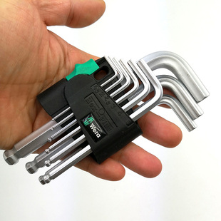 950PKS 133163 德国维拉 公制短身球头内六角扳手 1.5 WERA