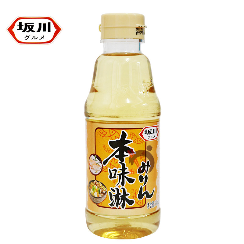 坂川本味淋 日式甜料酒 味啉味醂 去腥提鲜 日式牛肉饭调料 330ml