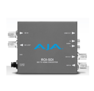 AJA ROI-SDI 缩放的3G-SDI到HDMI  3G-SDI扫描转换器