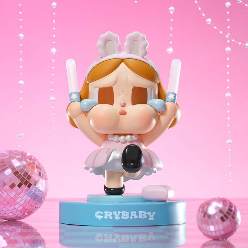 熊玩 POPMART泡泡玛特CRYBABY哭娃SHINY SHINY系列灯时尚周边礼物