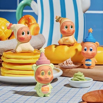 泡泡玛特星星人随心配盲盒公仔