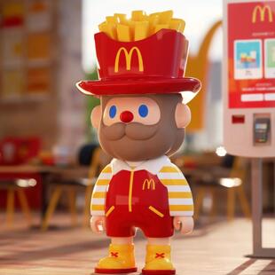 FARMER BOB x McDonald's 麦当劳BOB联名 周边手办挂件潮玩摆件