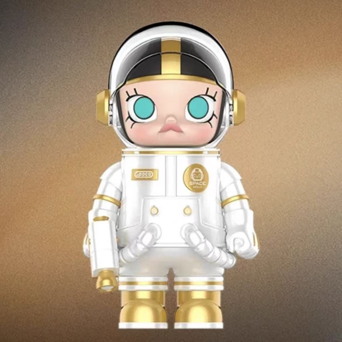 熊玩 POPMART泡泡玛特 MOLLY从心出发 白金员工限定 潮玩手办大娃