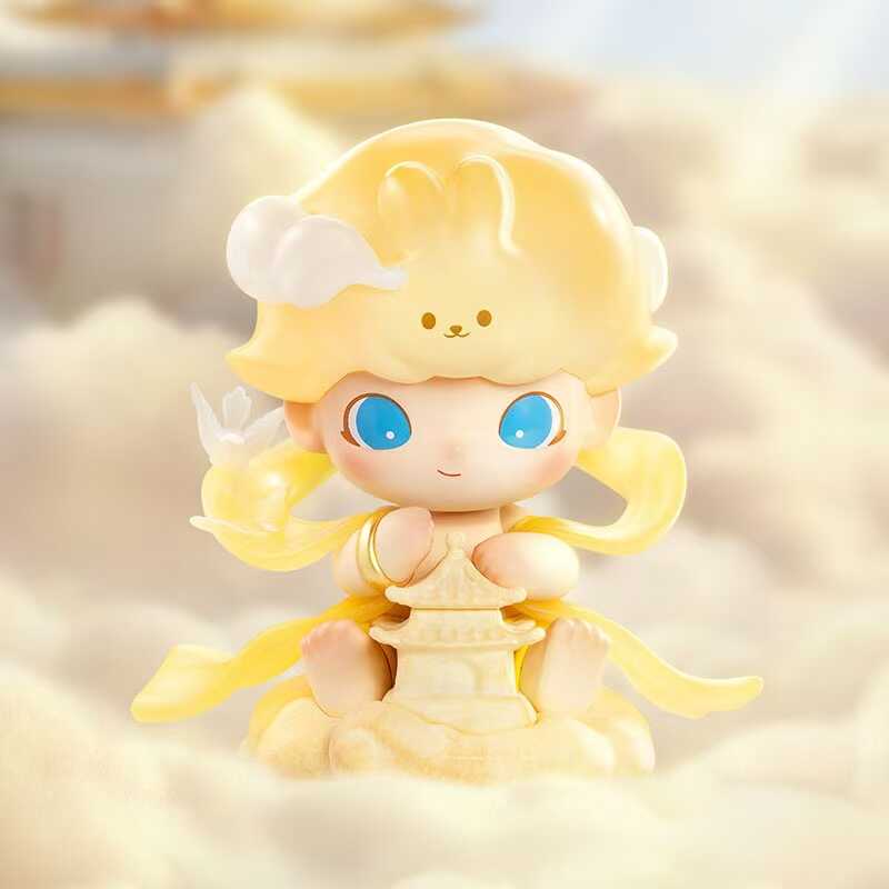 熊玩 POPMART泡泡玛特 DIMOO月宫吊卡 手办盲盒潮流可爱玩具摆件