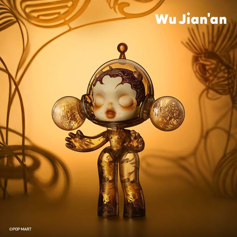 POPMART泡泡玛特MEGA α SKULLPANDA 400% 邬建安九重天摆件潮玩