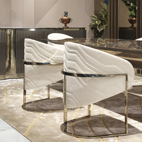 意式轻奢餐椅家用餐厅高级感