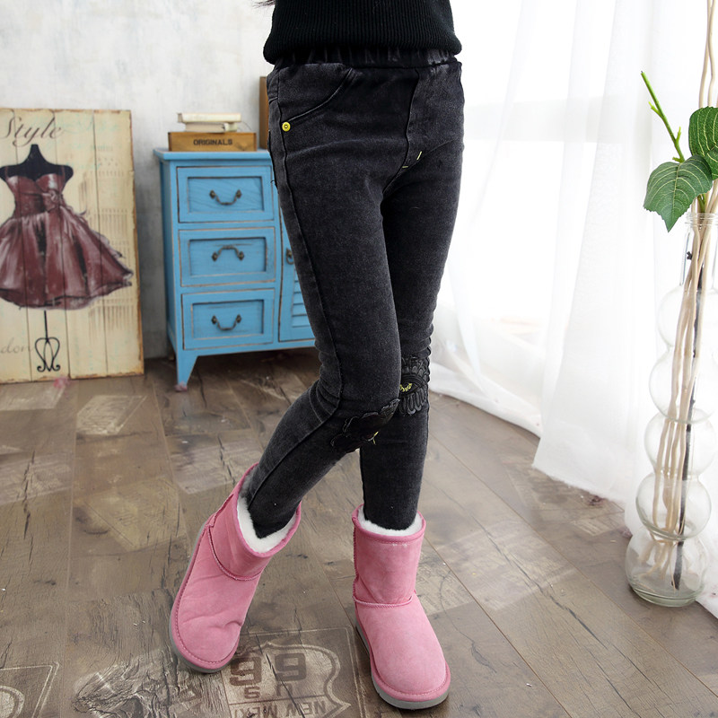 Pantalon fille en toile - Ref 2062049 Image 3