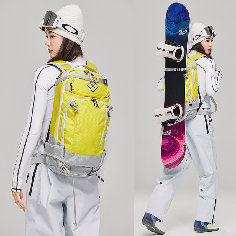 双肩野雪背包可背雪板粉雪包