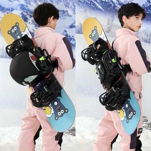 XXXsnow25款 儿童单板背包野雪背包斜背滑雪包可背单板登山通勤包