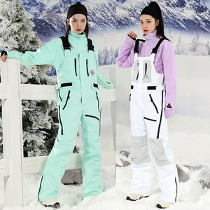 XXXsnow23款滑雪背带裤防水防风保暖单双板背带雪裤单板男女雪裤