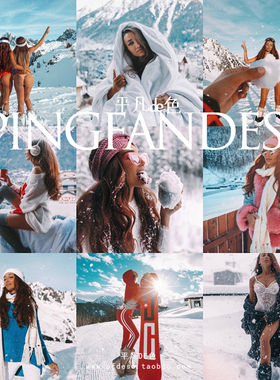 capture one样式 博主旅行风光蓝色调色人像滤镜c1飞思预设CO630