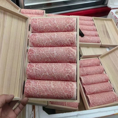 澳洲m9眼肉火锅卷250g雪花牛肉片