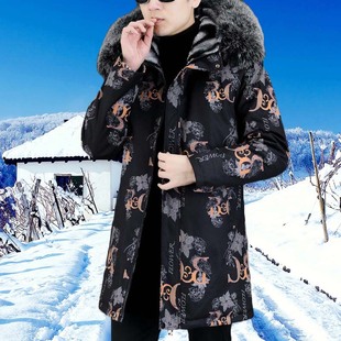 新款秋冬季青少年加绒外套男中长款风衣初中高中学生帅气大码男装