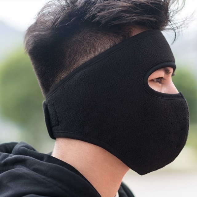 骑车面罩骑电动车戴的口罩防风防寒神器冬季保暖全脸女帽子男冬天