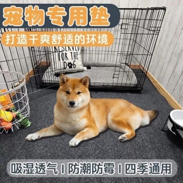 狗垫子防撕咬四季通用狗狗睡垫可水洗大型犬室外狗笼围栏专用垫板
