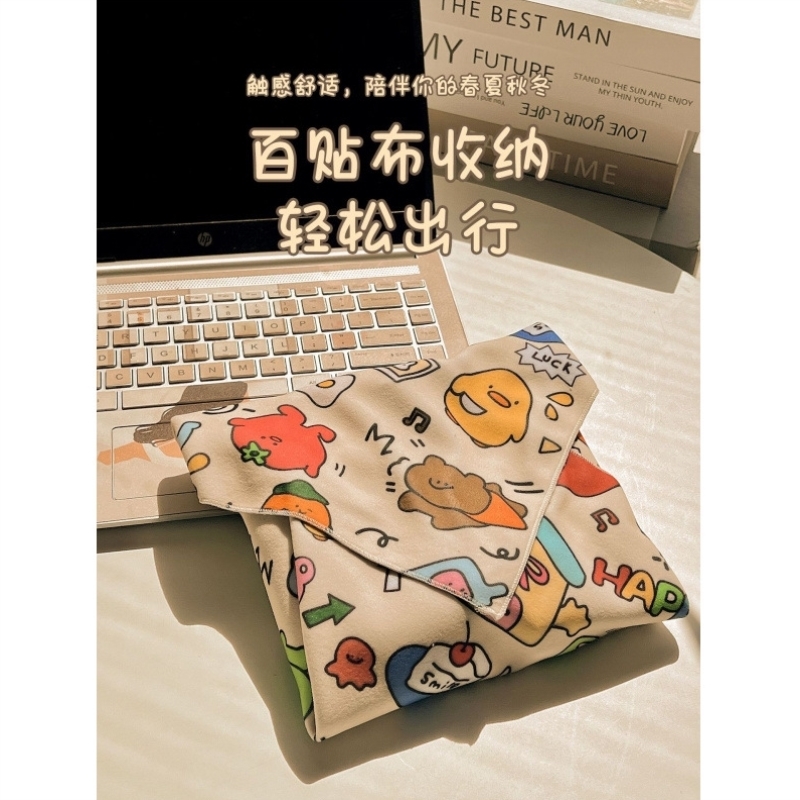 P人化妆包百贴布相机内胆包裹机魔术布摄影镜头收纳百折布自粘布