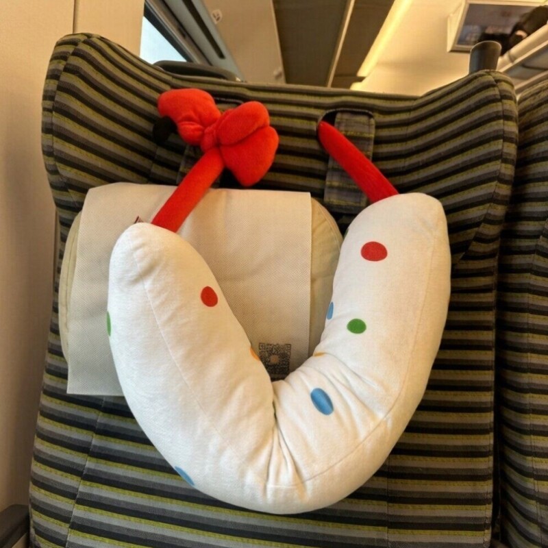 【长途神器】u型枕头护颈枕坐车睡觉旅行枕便携长途飞机记忆棉