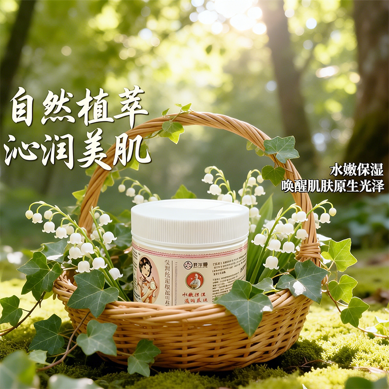 莹润丝滑保湿雪花膏眼霜乳膏基质