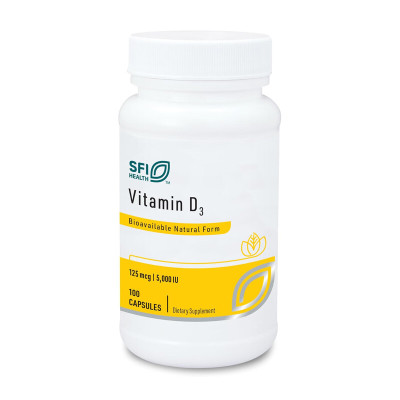 SFI HEALTH维生素D3 Vitamin D3 5000IU 100粒
