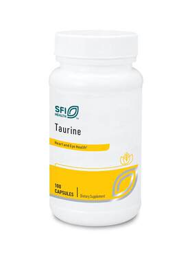 SFI Health Klaire Labs牛磺酸 心脏 眼睛 保护 500毫克 100胶囊