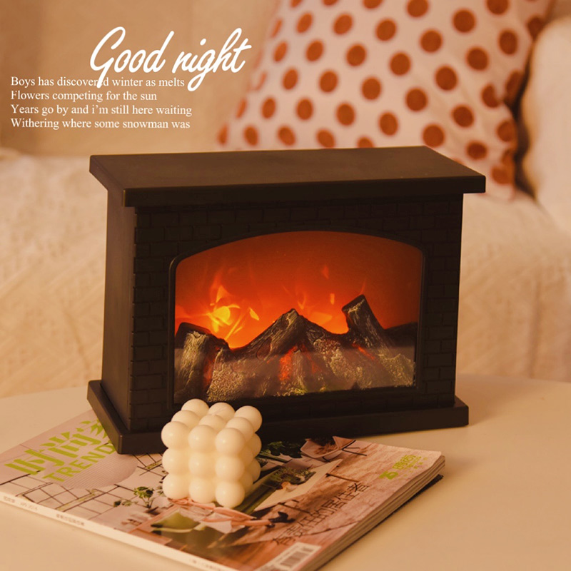 仿真火焰灯壁炉篝火氛围灯