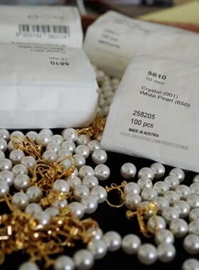 外贸订单 925银  珍珠耳钉 耳夹