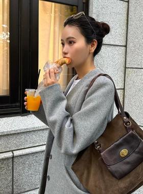 日本THE TOE G网2470元 42%压缩羊毛毛呢大衣 E1-111